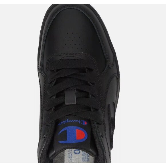 Champion Womens Super C Classic Court Sneakers 1432454 Lace Up Black Size 7.5 - Picture 5 of 6